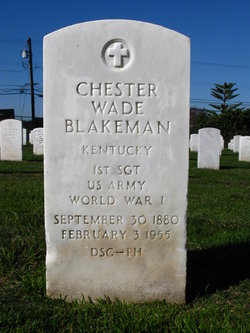 Chester Wade Blakeman 