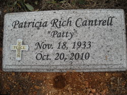 Patricia <I>Rich</I> Cantrell 