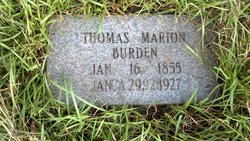 Thomas Marion “Tom” Burden 