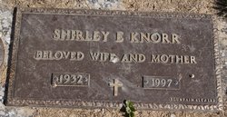Shirley E. <I>Ruckle</I> Knorr 