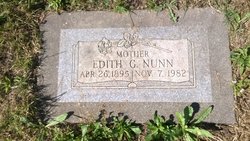 Edith Gertrude <I>Shore</I> Nunn 