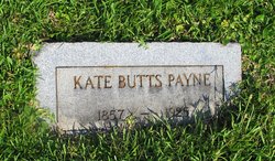 Catherine Mitchell “Kate” <I>Butts</I> Payne 
