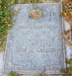 Johnnie Muriel Porter 