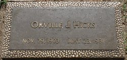 Orville James Hicks 
