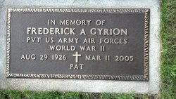 Frederick Alfred “Pat” Gyrion 