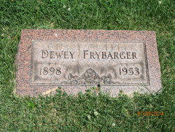 Dewey George Frybarger 