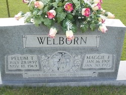 Maggie E. <I>Latham</I> Welborn 