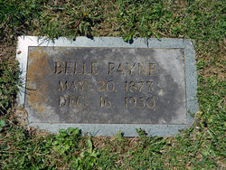 Belle Bell “Lula” <I>Galyean</I> Payne 