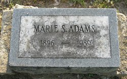 Marie S Adams 
