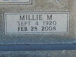 Millie <I>Henderson</I> Venable 