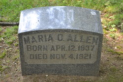 Maria <I>Osborn</I> Allen 