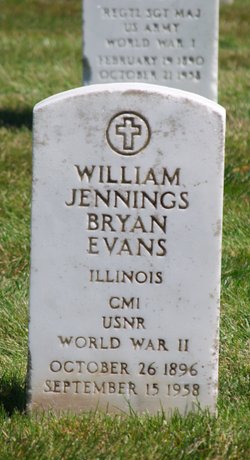 William Jennings Bryan Evans 