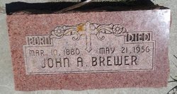 John Alfred “Jack” Brewer 