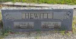 Mary Amy “Emmie” <I>Attaway</I> Hewitt 