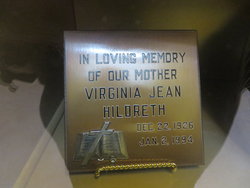 Virginia Jean <I>Hildreth</I> Town 