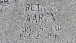 Ruth <I>Childers</I> Aaron 
