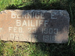Bernice E Bailiff 