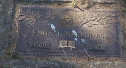 Edna J Markunas 