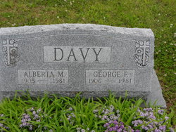 Alberta Margaret <I>Wiltse</I> Davy 