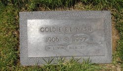 Goldie Elsie Lucille <I>Scribner</I> Nash 