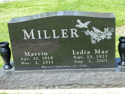Lydia Mae <I>Schmucker</I> Miller 