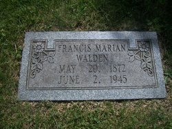 Francis Marion Walden 