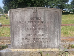 Florence <I>Burt</I> Barrett 