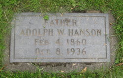 Dr. Adolph W. Hanson 