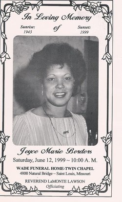 Joyce Marie Borders 
