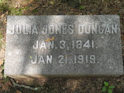 Julia Ann <I>Jones</I> Duncan 
