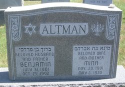 Benjamin “Ben” Altman 
