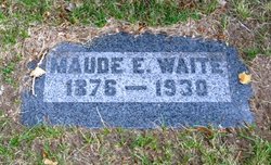 Maude E Waite 