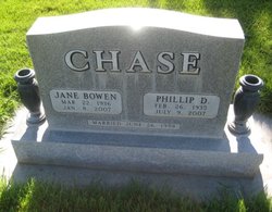 Jane <I>Bowen</I> Chase 