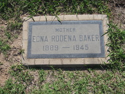 Edna Rodena <I>Bell</I> Baker 