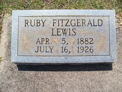 Ruby <I>Fitzgerald</I> Lewis 