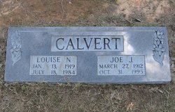 Joe J Calvert 