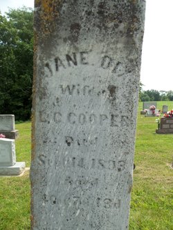 Jane <I>Dix</I> Cooper 