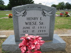 Henry Ernest Wiese Sr.