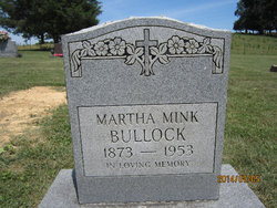 Martha <I>Mink</I> Bullock 