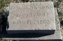 Georgia W. Brown 