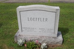Martha F <I>Merkle</I> Loeffler 