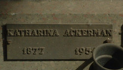 Katharina <I>Krein</I> Ackerman 