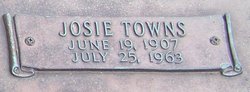 Josie <I>Towns</I> Thomas 