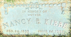 Nancy Betsy <I>Luce</I> Kibbe 
