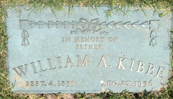 William Alfred Kibbe 
