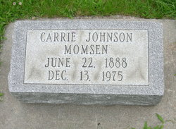 Carrie <I>Johnson</I> Momsen 