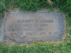 Barnabas Swapp “Barney” Adams 