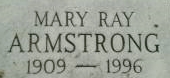 Mary Ray <I>Kuykendall</I> Armstrong 