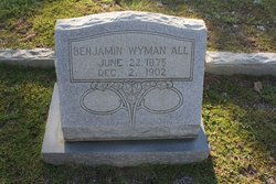 Benjamin Wyman All Sr.