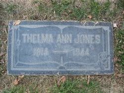 Thelma Ann <I>Singletary</I> Jones 